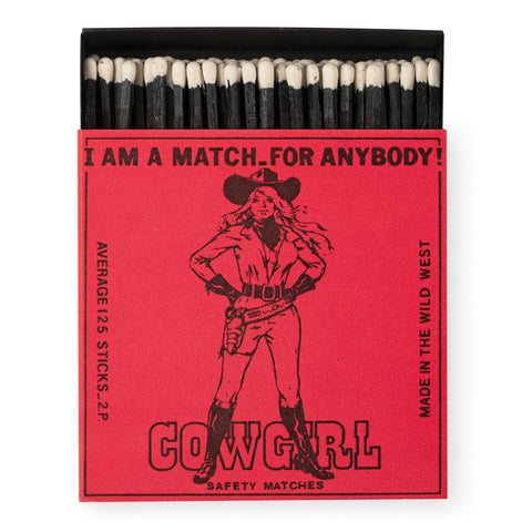 Luxury Box of Matches from The Archivist - Cowgirl