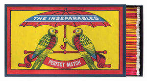 The Inseperables - Super Size Luxury Box of Matches from the Archivist