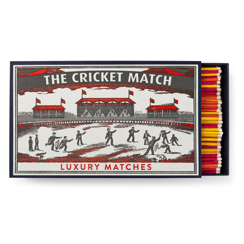 The Cricket Match - Super Size Luxury Box of Matches from the Archivist