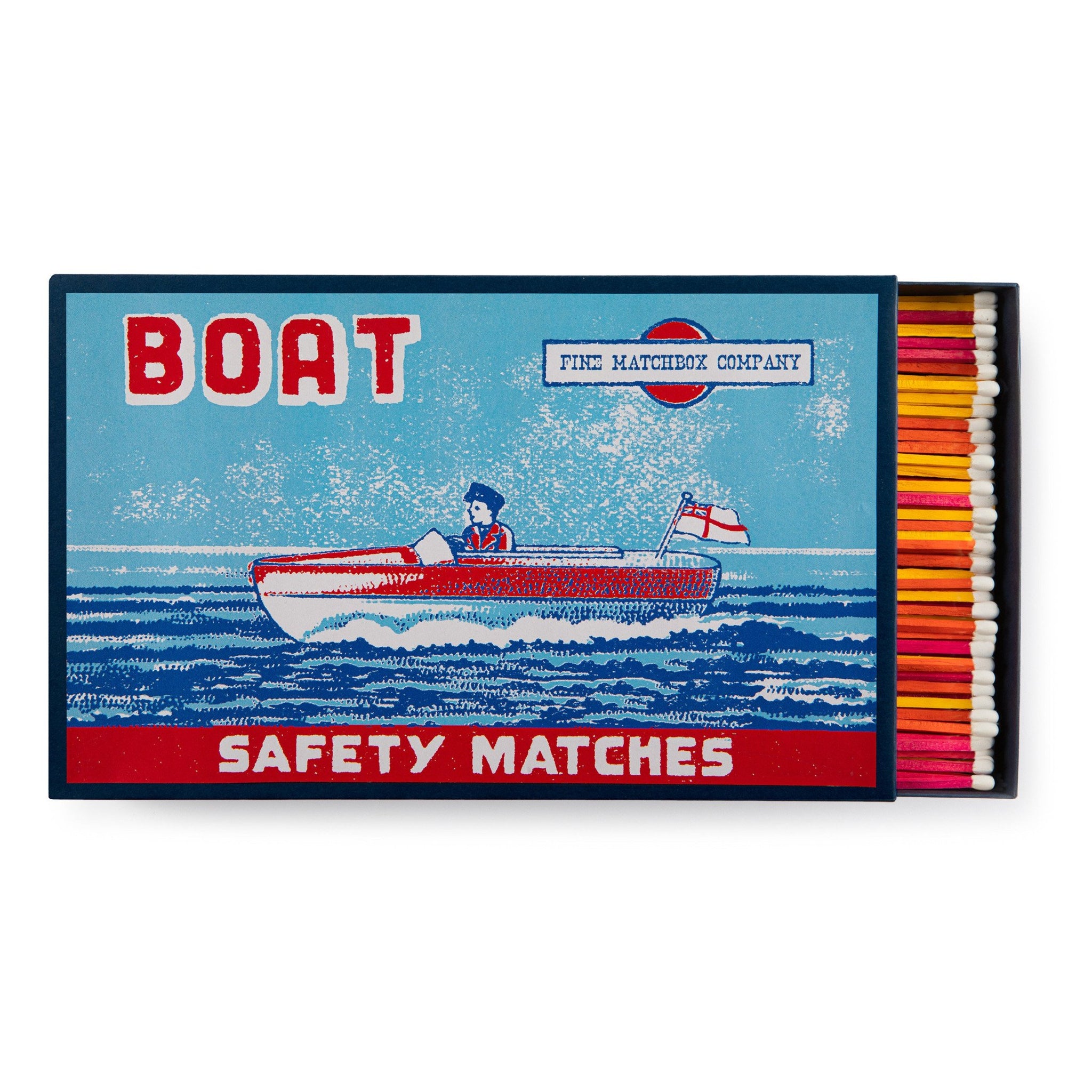 The Boat - Super Size Luxury Box of Matches from the Archivist