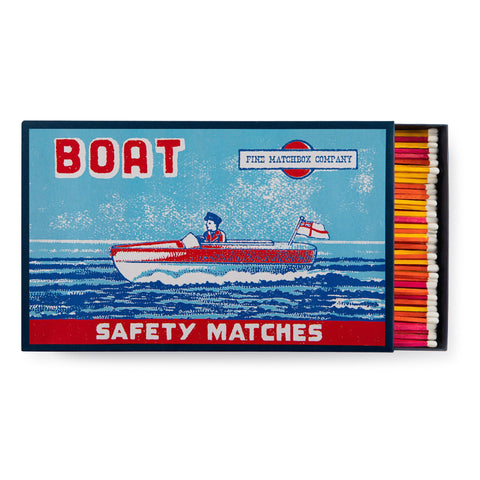 The Boat - Super Size Luxury Box of Matches from the Archivist