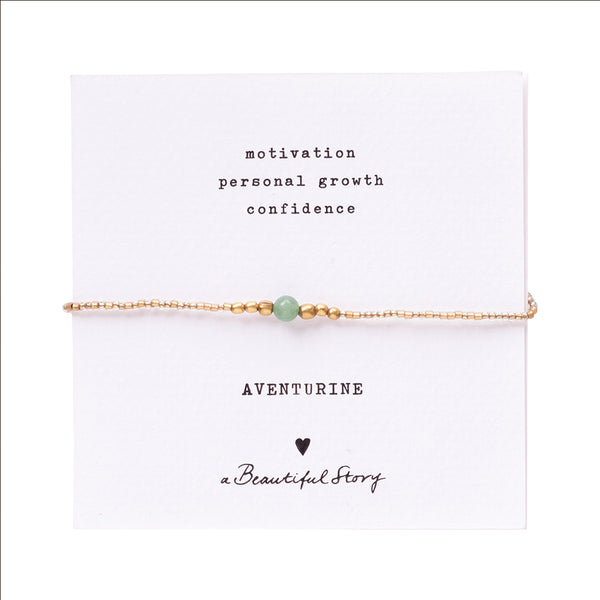 A Beautiful Story Iris Aventurine Bracelet