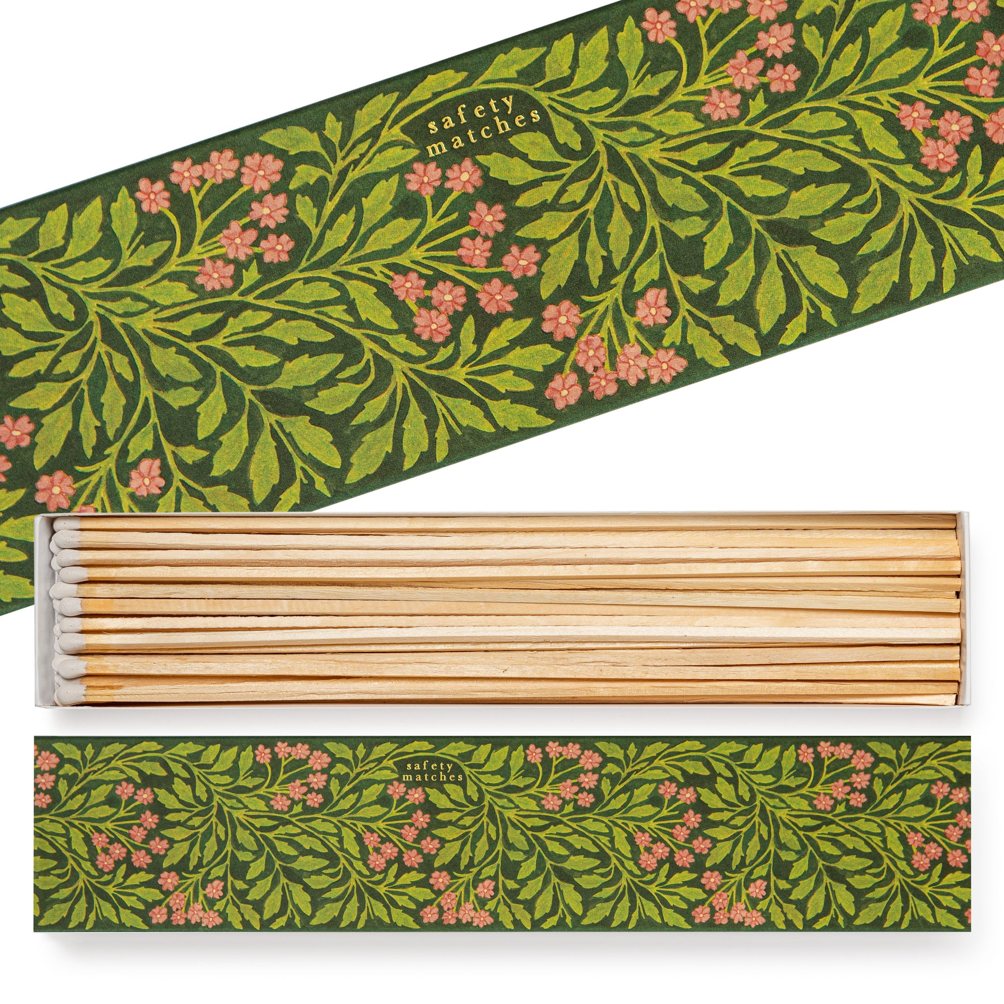 Green Flora Matches Long Matchbox from The Archivist