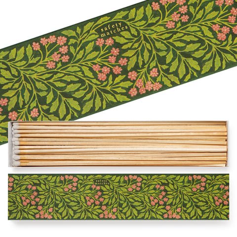 Green Flora Matches Long Matchbox from The Archivist