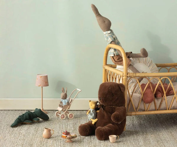 Maileg Medium Teddy Bear Plush - Dark Chocolate