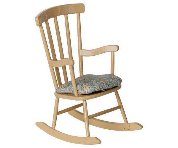 Maileg Mouse Rocking Chair - Wheat