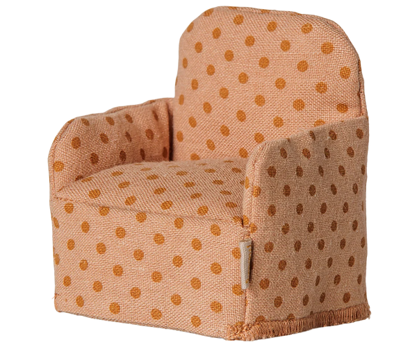 Maileg Mouse Folding Chair - Dots