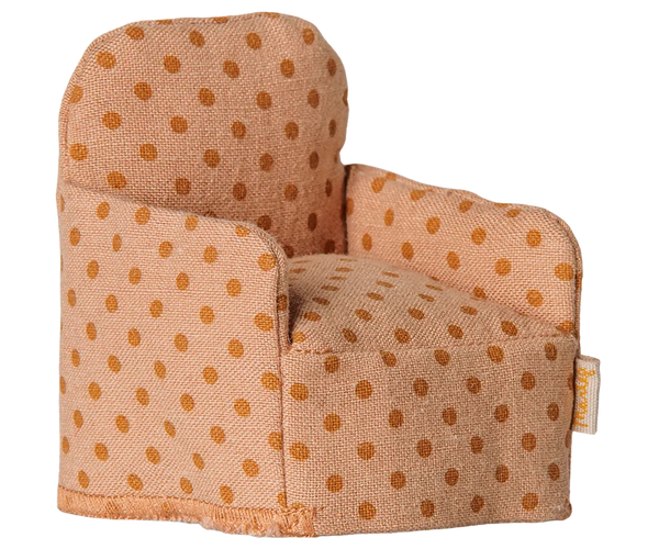 Maileg Mouse Folding Chair - Dots