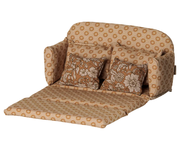 Maileg Mouse Sofa Bed - Ochre