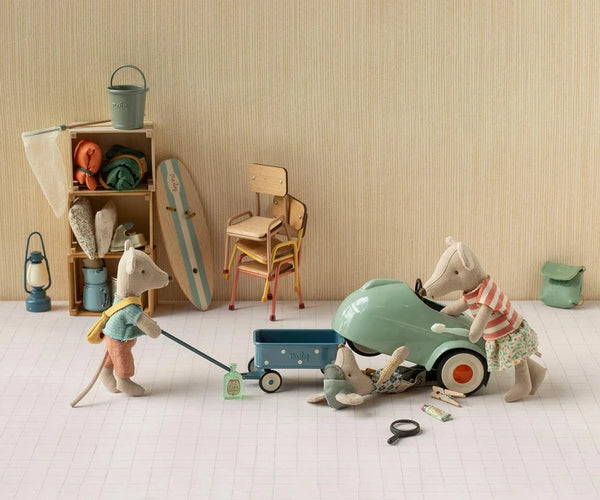 Maileg Mouse Car - MInt