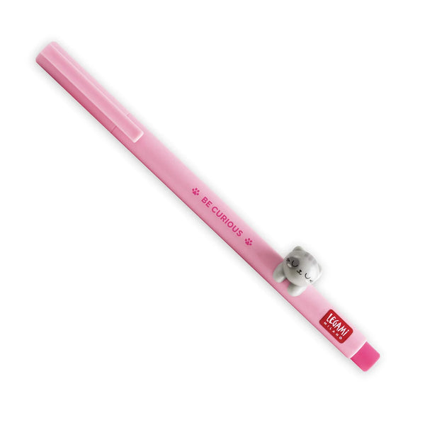 Legami Lovely Friends Gel Pen with Kitty Decoration
