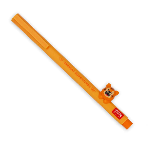 Legami Lovely Friends Gel Pen with Tiger Decoration