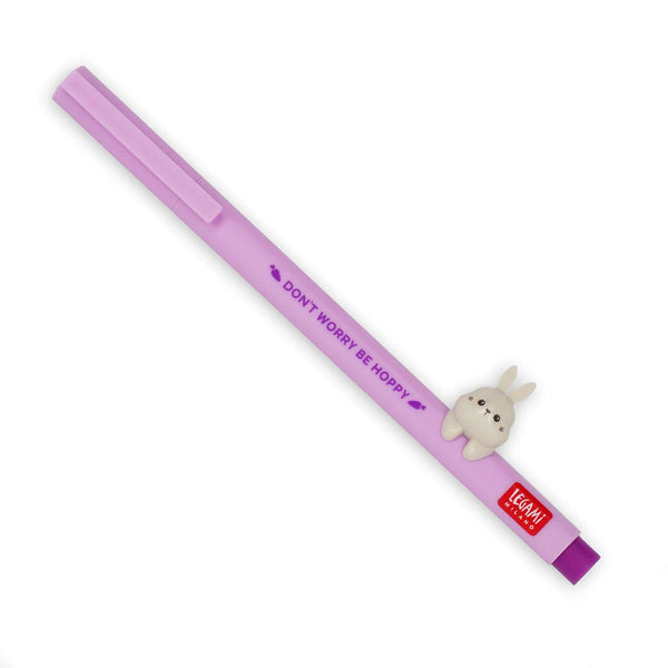 Legami Lovely Friends Gel Pen with Bunny Decoration
