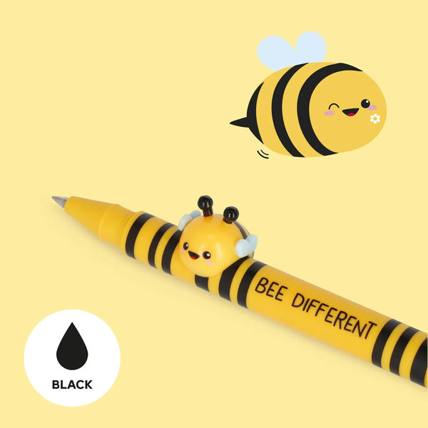 Legami Lovely Friends Gel Pen with Bee Decoration