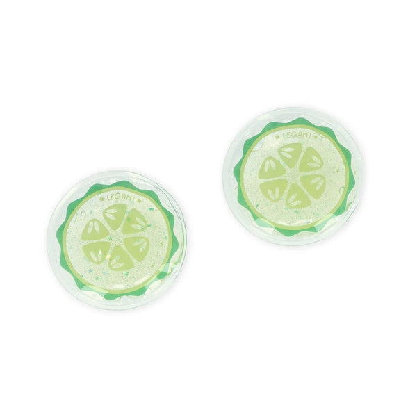 Legami Chill Out - 2 Reusable Cooling Eye Pads - Cucumber