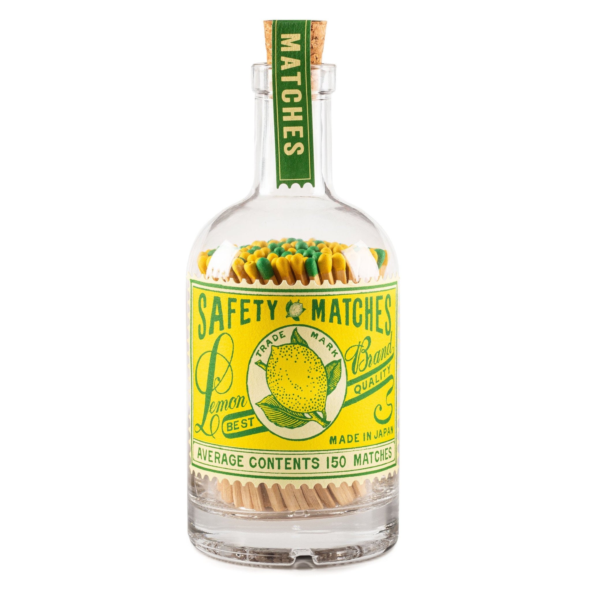 Lemon - Luxury Bottle of Matches from The Archivist