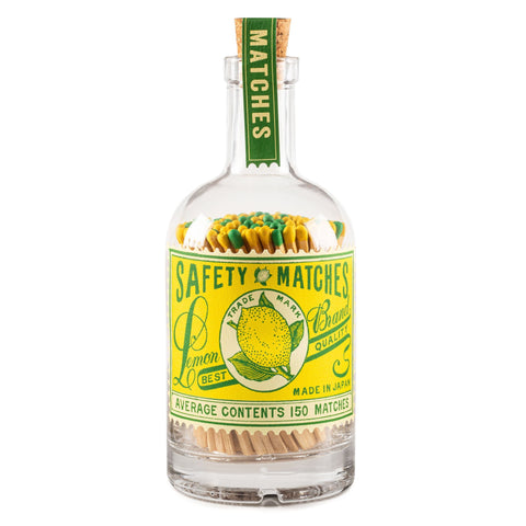 Lemon - Luxury Bottle of Matches from The Archivist