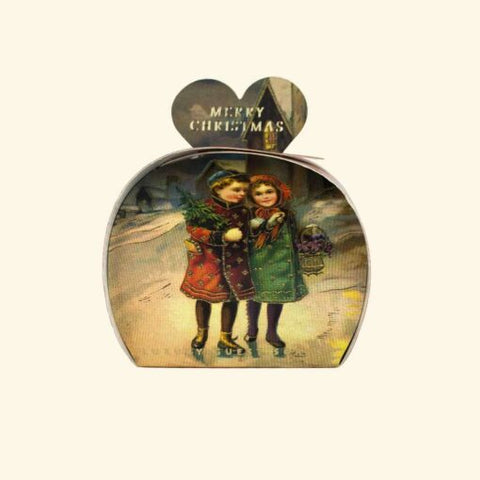 White Christmas Spiced Plum Luxury Guest Soaps