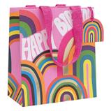 Medium Gift Bag - Retro Rainbows