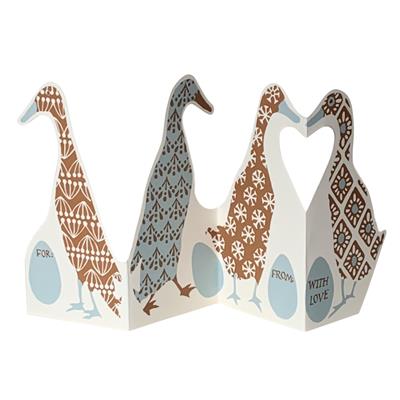 Cambridge Imprint 3D Card - Patchwork Puddleducks