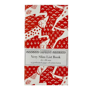 Cambridge Imprint Very Slim List Book - Dogs