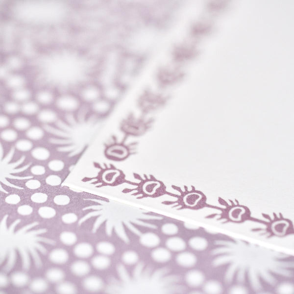 Cambridge Imprint Long Self Adhesive Labels with Cupboard Pink border