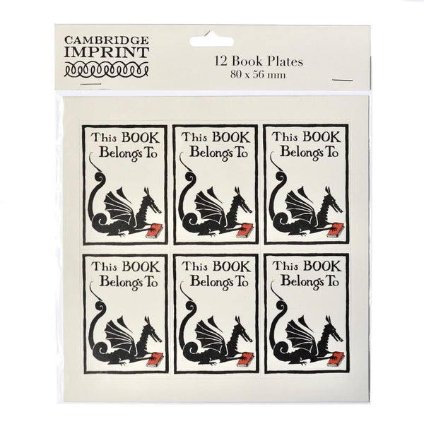 Twelve Bookplates Dragon