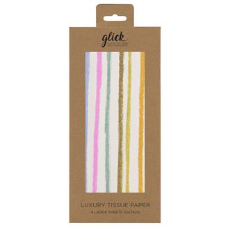 Luxury Tissue Paper - Multi Stripe