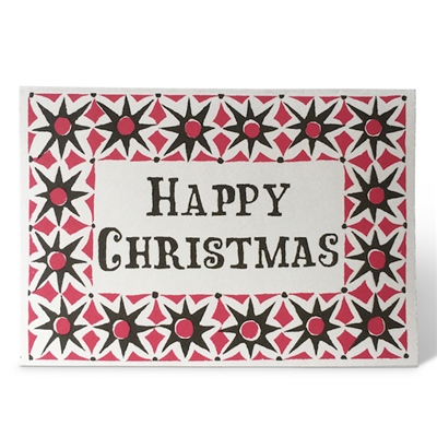 Cambridge Imprint Christmas Card - Alahambra Dark Green