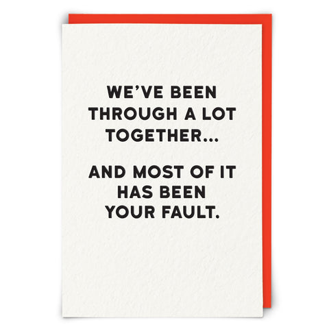 Funny Card - Fault