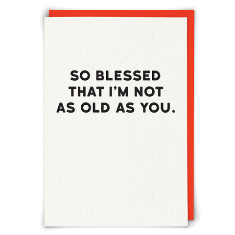Funny Card - Blessed