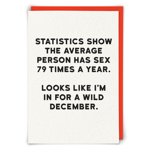 Funny Card - Wild December