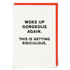 Funny Card - Gorgeous