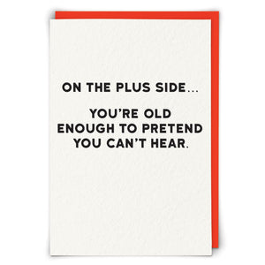 Funny Card - Plus Side