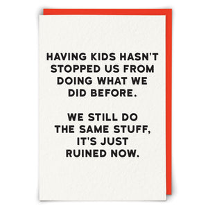Funny Card - Ruined