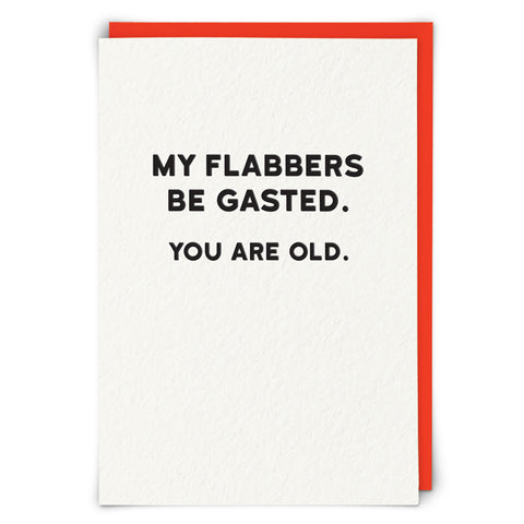 Funny Card - Flabbers