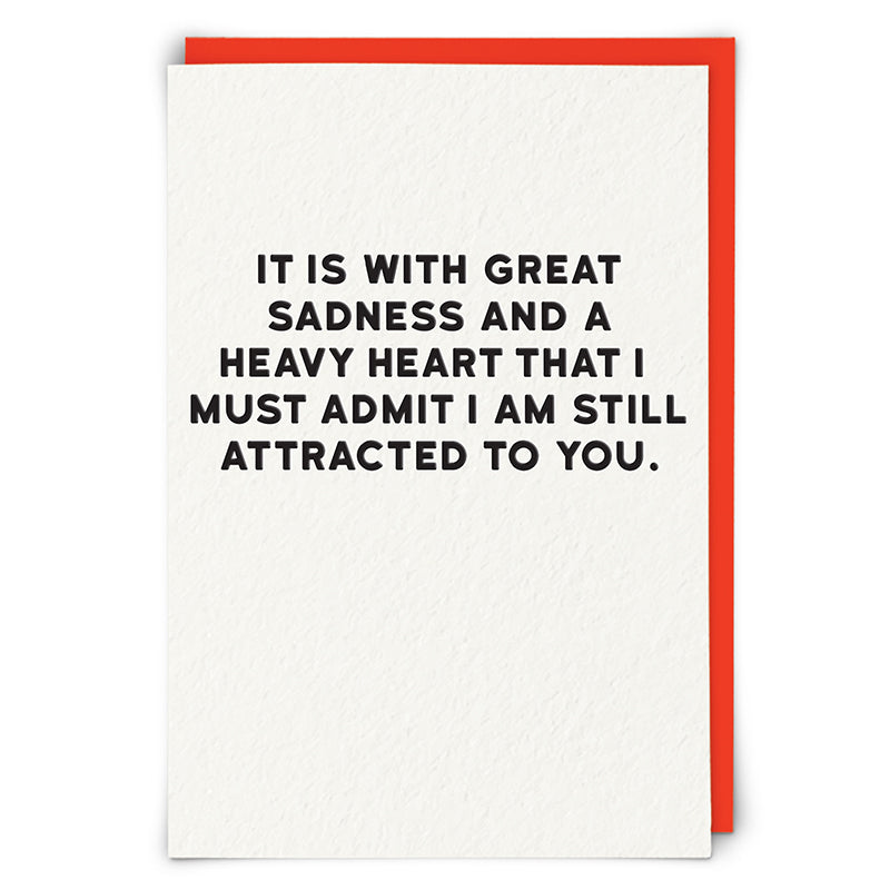 Funny Card - Heavy Heart
