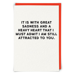 Funny Card - Heavy Heart