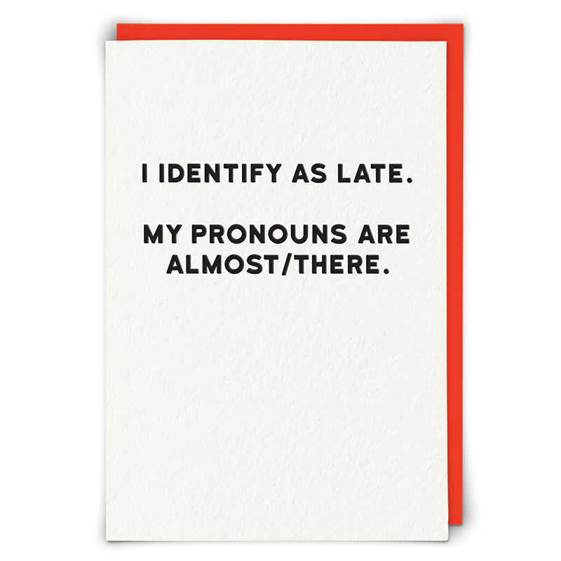Funny Card - Late