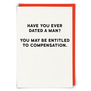 Funny Card - Compensation
