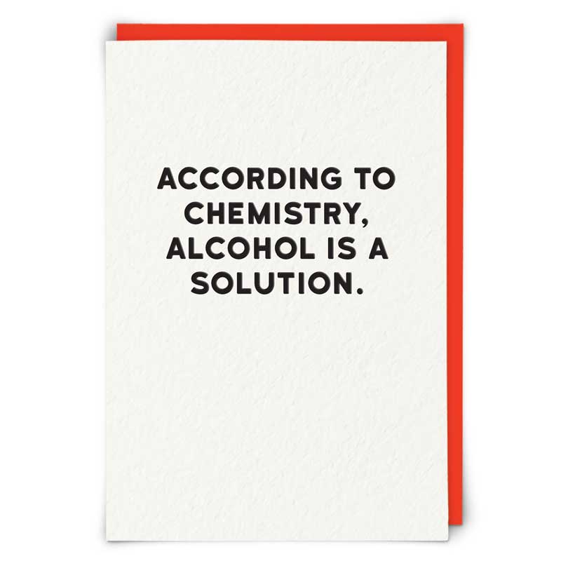 Funny Card - Chemistry