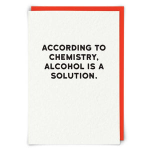 Funny Card - Chemistry