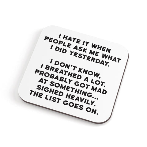 Funny Coaster - Sighed