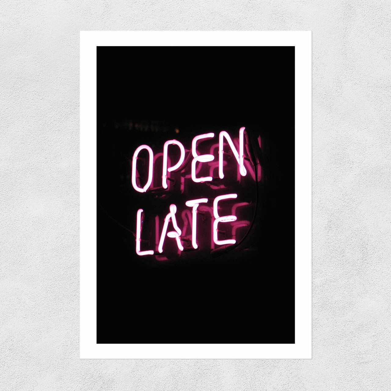 Open Late - A3 Print