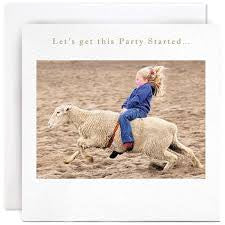 Susan O’Hanlon Card - Let’s Get This Party Started