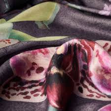 Powder Luxury Print Scarf - Exotic Evening Print