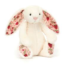 Jellycat Blossom Cream Bunny 'Berry'