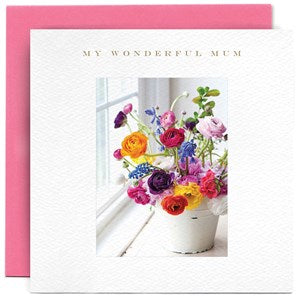 Mother's Day Card - Wonderful Mum