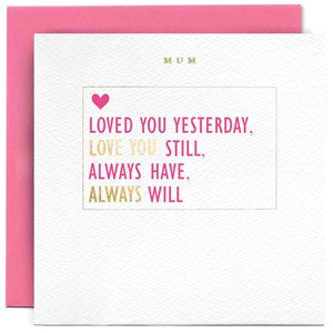 Mother's Day Card - Mum