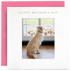 Mother's Day Card - Puppies